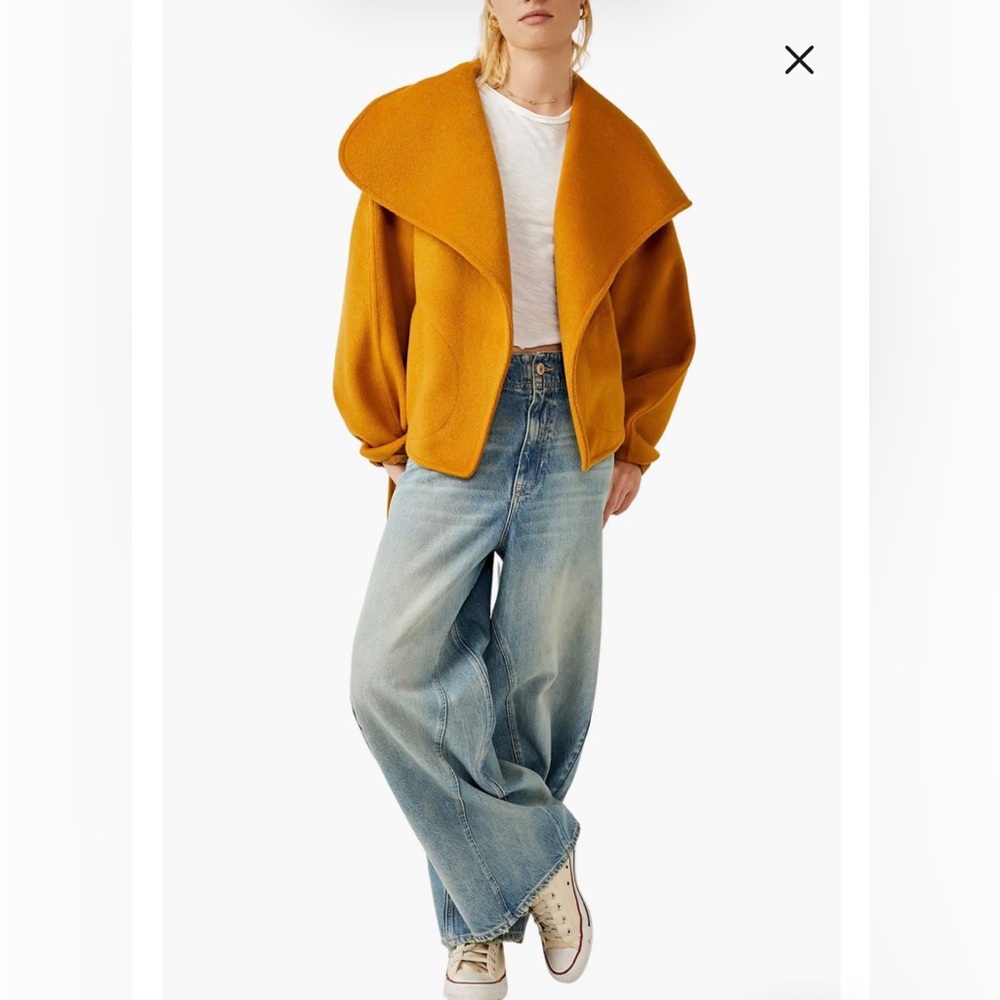 Free People  Mina Tie Belt Jacket